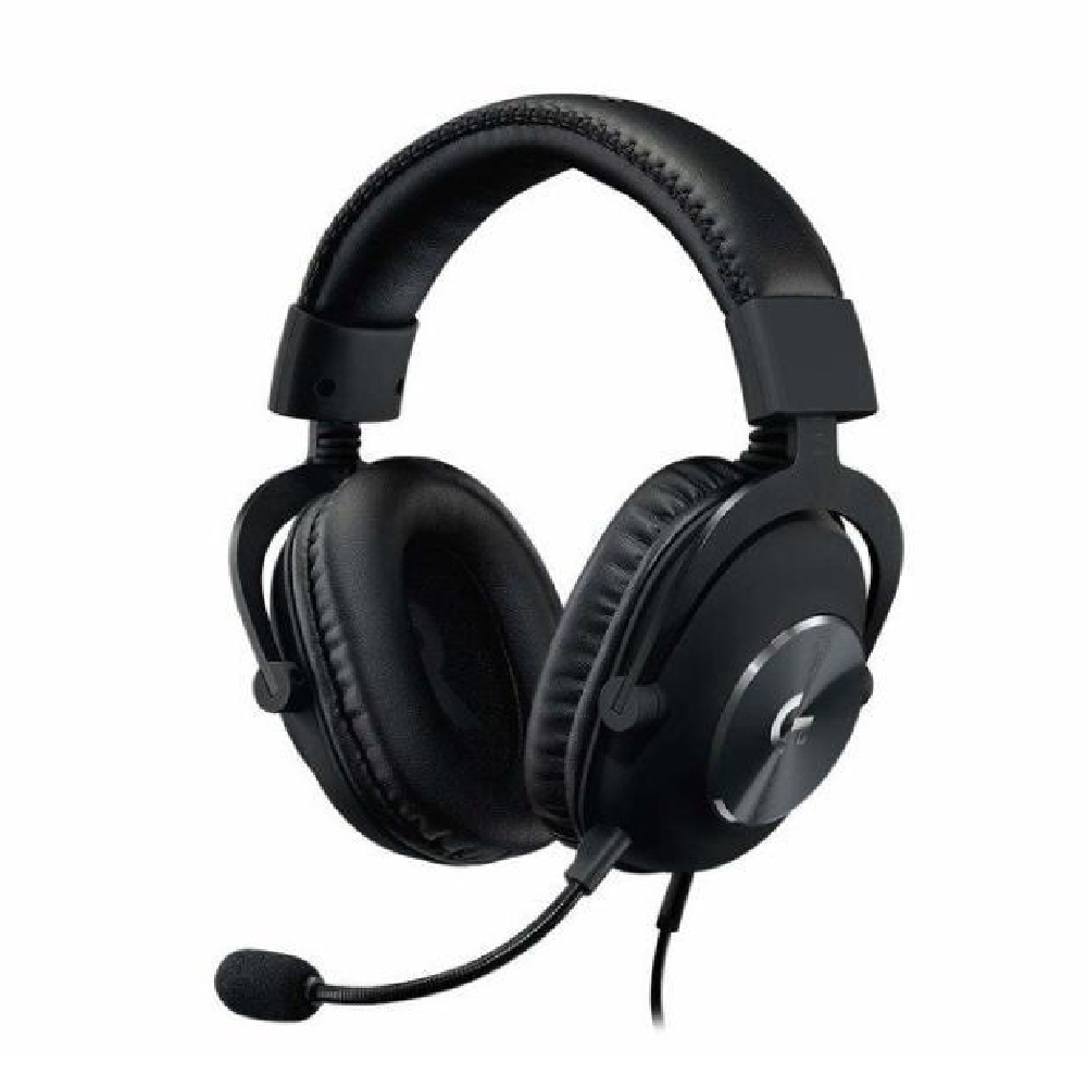 Fejhallgató Logitech G PRO X USB fekete vezetékes gamer headset fotó, illusztráció : 981-000818