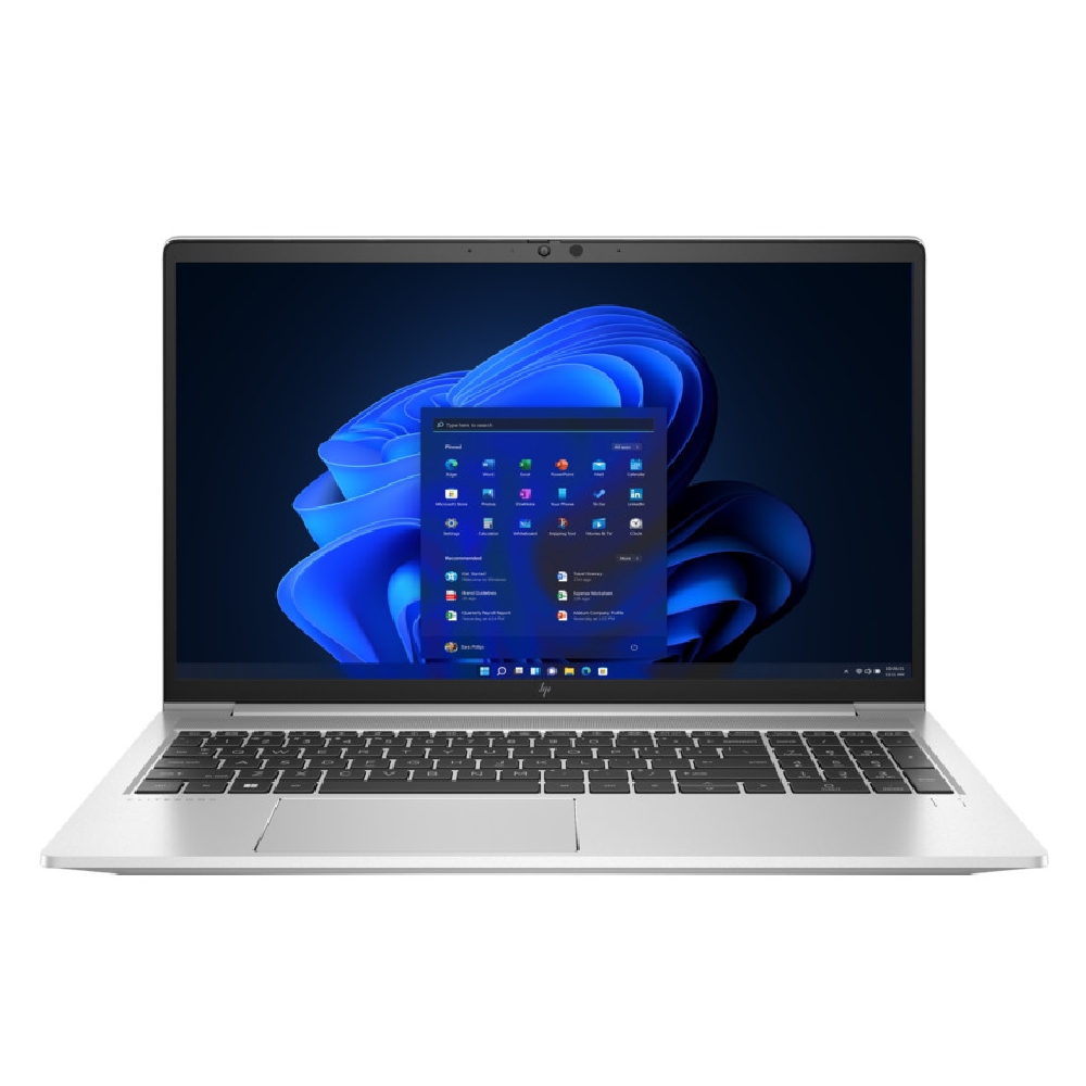 HP EliteBook laptop 15,6  FHD i5-1235U 8GB 512GB IrisXe W11Pro ezüst HP EliteBo fotó, illusztráció : 9G2B2ET