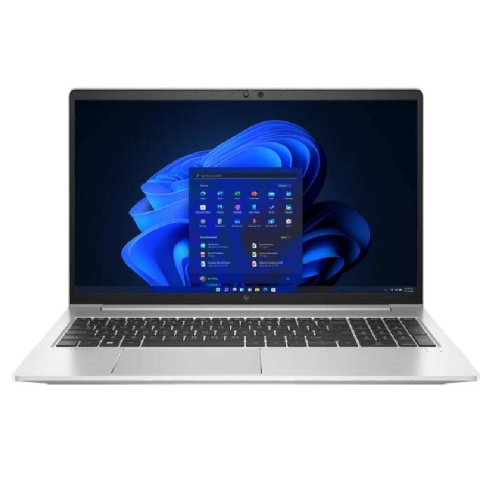 HP EliteBook laptop 15,6  FHD i5-1235U 16GB 512GB IrisXe W11Pro ezüst HP EliteB fotó, illusztráció : 9G2B3ET