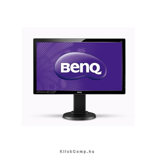 Monitor 24  1920x1080 D-sub DVI HDMI Speaker, HAS, Pivot BenQ GL2450HT fotó, illusztráció : 9H.L7CLA.4BE