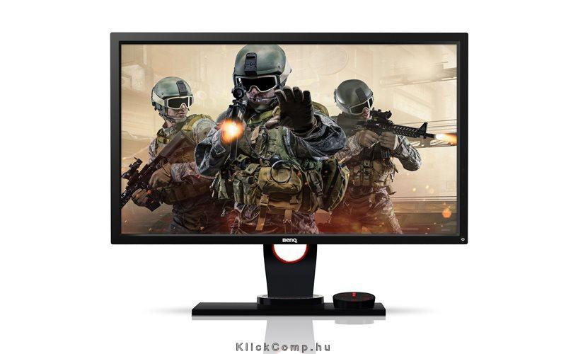 Monitor 24  3D TN FHD D-sub DVI-DL HDMI1.4x2/DP1.2 USB3.0 XL2430T fotó, illusztráció : 9H.LCHLB.QBE