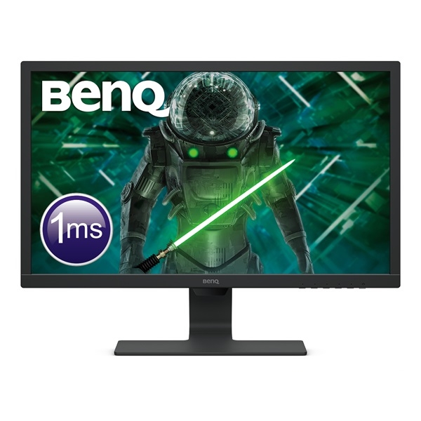 Monitor 24  1920x1080 TN VGA HDMI DVI BenQ GL2480 fotó, illusztráció : 9H.LHXLB.QBE