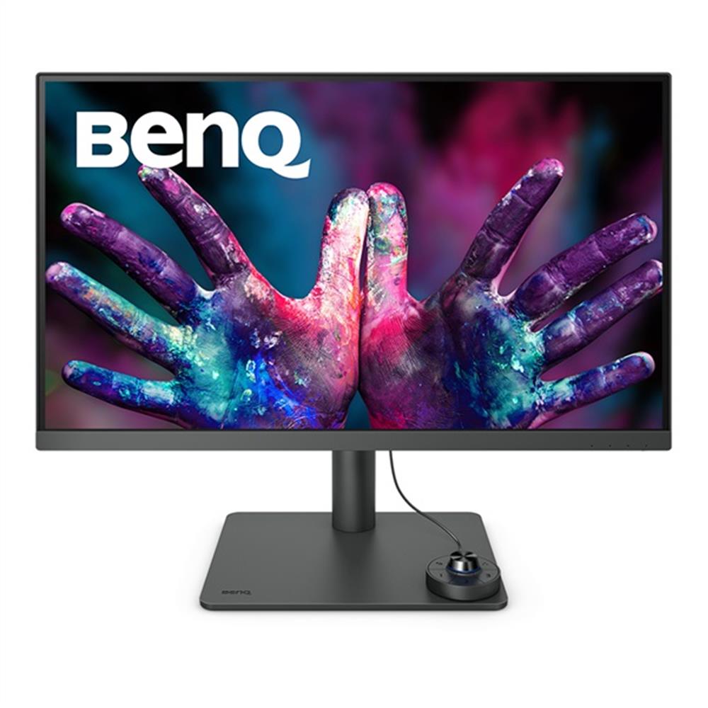 Monitor 27  3840x2160 IPS VGA HDMI DP USB USB-C BenQ PD2705U fotó, illusztráció : 9H.LKDLA.TBE