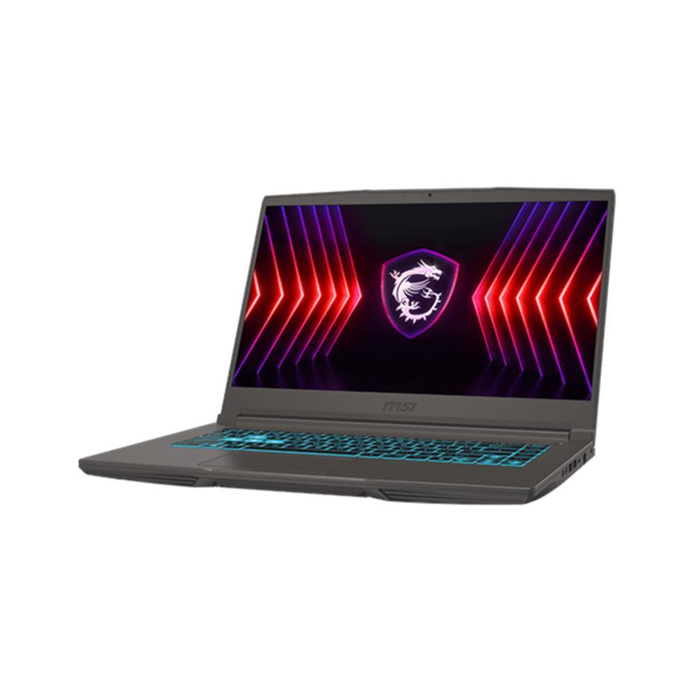 MSI Gaming NB Thin 15 laptop 15.6  FHD Ryzen 5 7535HS, 16GB, 512GB, NOOS, Feket fotó, illusztráció : 9S7-16RK11-441