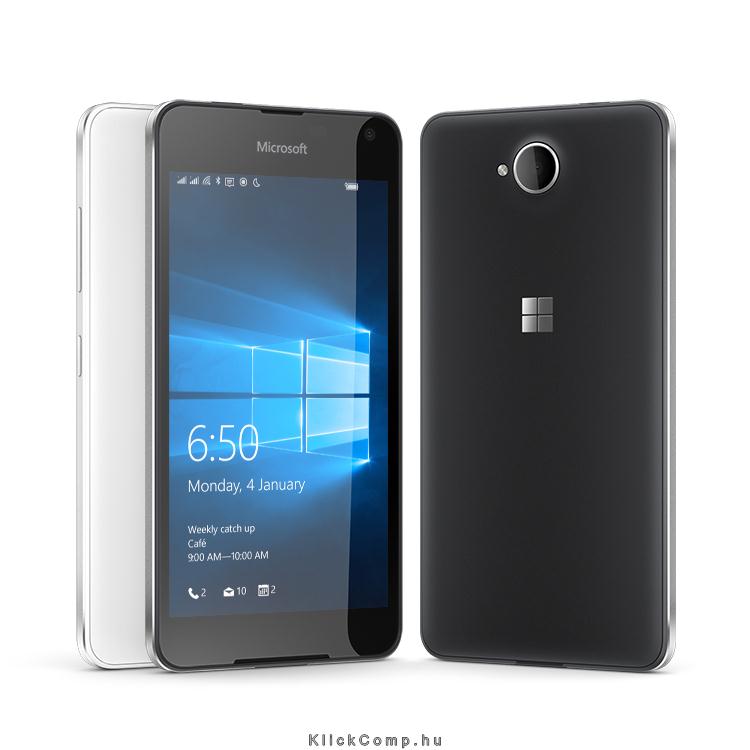 Mobiltelefon Microsoft Lumia 650 fekete fotó, illusztráció : A00026945