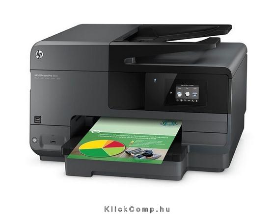 HP OfficeJet Pro 8610 e-AiO multifunkciós tintasugaras nyomtató fotó, illusztráció : A7F64A