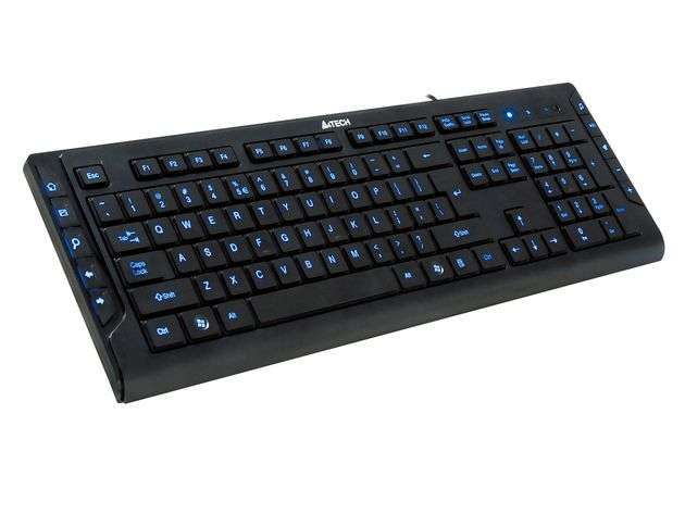 X-Slim VILÁGÍTÓ mm billentyűzet A4Tech fotó, illusztráció : ABKD600L