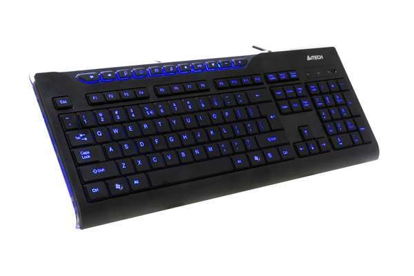 X-Slim VILÁGÍTÓ mm billentyűzet A4Tech fotó, illusztráció : ABKD800L