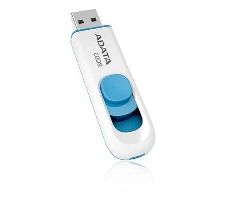 4GB USB2.0 Fehér PenDrive fotó, illusztráció : AC008-4G-RWE