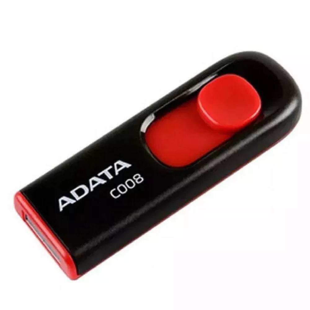 64GB Pendrive USB2.0 fekete Adata C008 fotó, illusztráció : AC008-64G-RKD