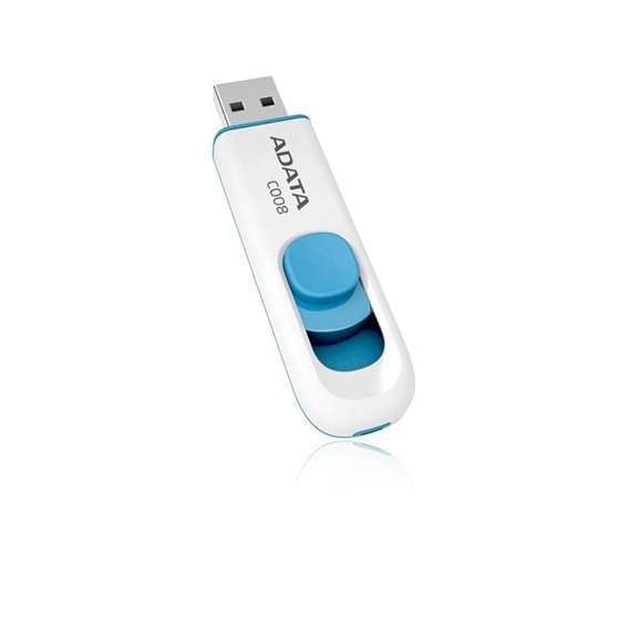 8GB PenDrive USB2.0 Fehér fotó, illusztráció : AC008-8G-RWE