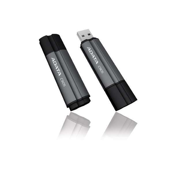 8GB USB2.0 Szürke PenDrive fotó, illusztráció : AC905-8G-RGY