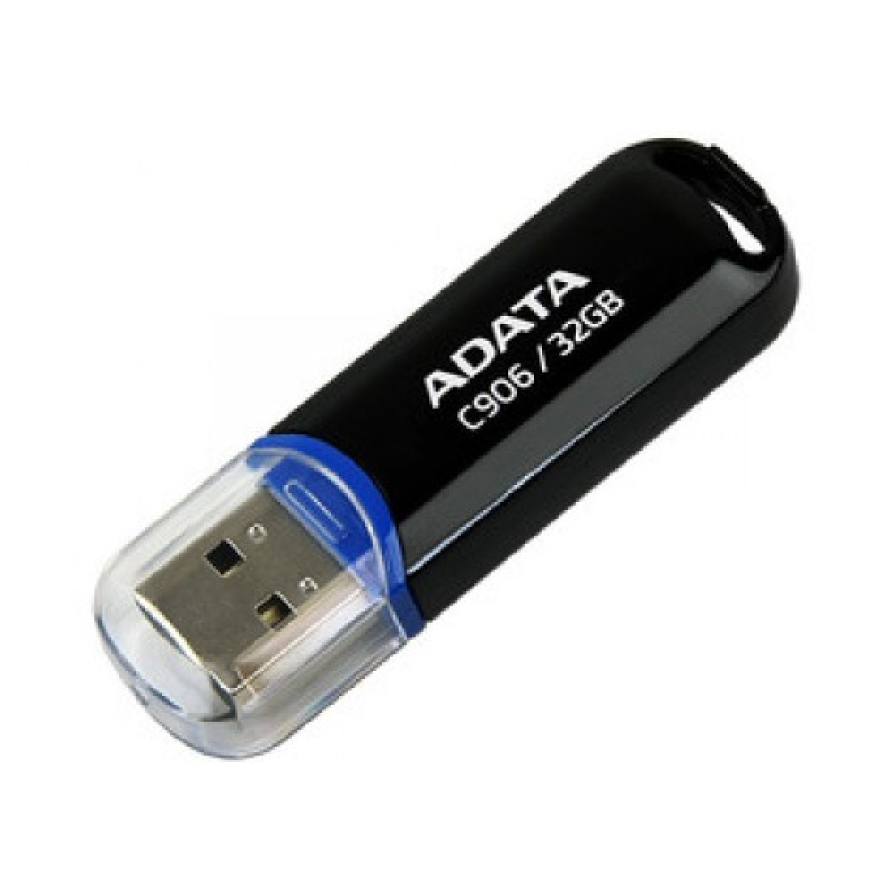 32GB Pendrive USB2.0 fekete Adata C906 fotó, illusztráció : AC906-32G-RBK