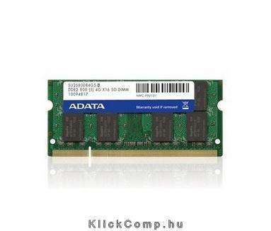 2GB DDR3 notebook memória 1333MHz ADATA fotó, illusztráció : AD3S1333B2G9-S