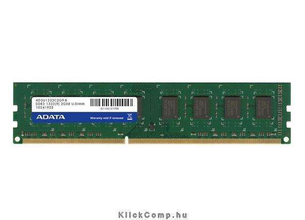 1GB/1333MHz DDR-3 memória fotó, illusztráció : AD3U1333B1G9-B