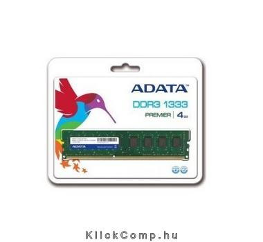 4GB DDR3 memória 1333MHz ADATA fotó, illusztráció : AD3U1333W4G9-R