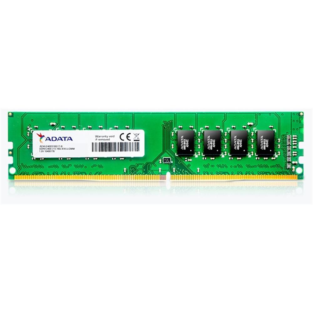 4GB memória DDR4 2400MHz ADATA fotó, illusztráció : AD4U2400W4G17-R