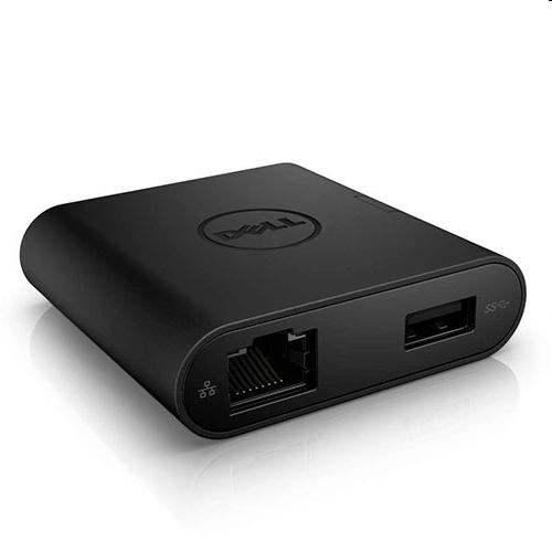 USB-C-ről HDMI - VGA- Ethernet - USB3.0 ( Dell Adapter ) fotó, illusztráció : ADAPT-DA200