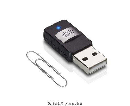 Linksys AE6000 AC600 Vezeték nélküli USB mini adapter fotó, illusztráció : AE6000-EE