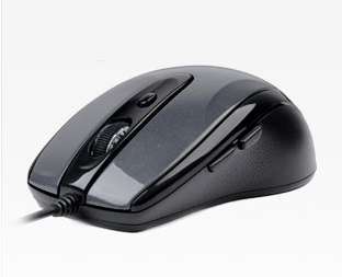 dustFree egér fekete A4Tech fotó, illusztráció : AED708X