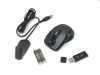 Akció 2010.03.22-ig  Mouse A4Tech kisfogy.rádiós mini opt egér fekete ( 1 év gar.)