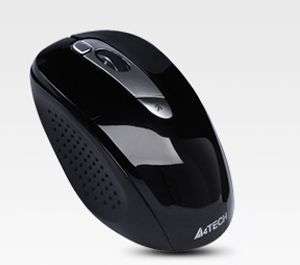 dustFree egér fekete wireless A4Tech fotó, illusztráció : AEG9570HX