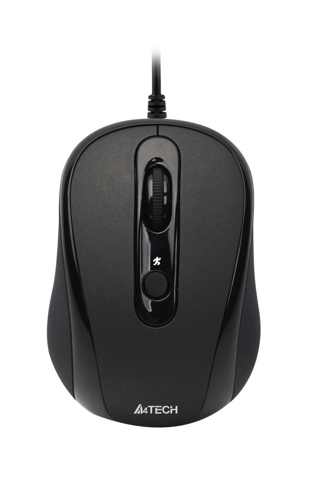 V-Track opt.egér fekete USB A4Tech fotó, illusztráció : AEN770FX