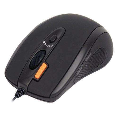 mini opt.egér fekete USB A4Tech fotó, illusztráció : AEX570MDFEK