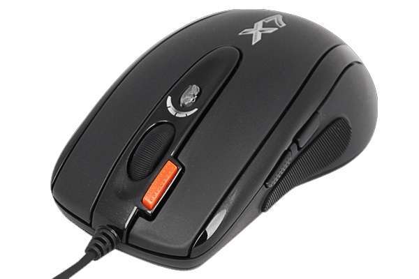AntiVibrate egér 100-3200DPI A4Tech fotó, illusztráció : AEX718BK