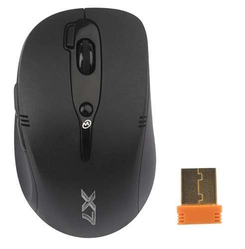 Gamer opt.egér rádiós fekete USB A4Tech fotó, illusztráció : AEXG760