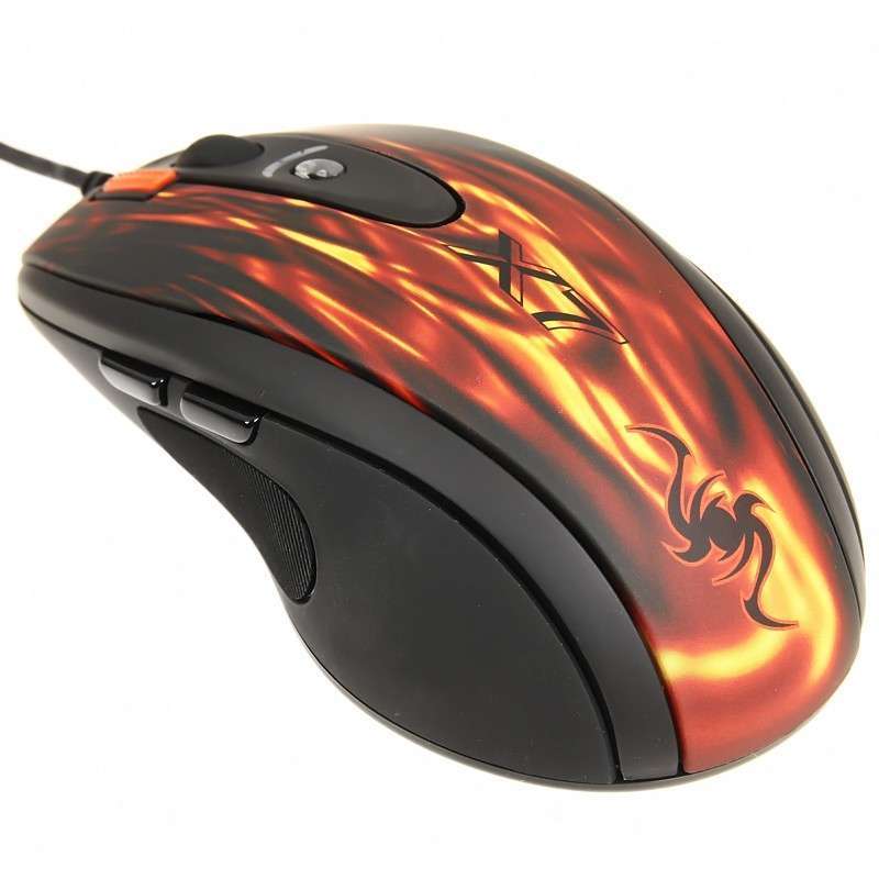 Anti-Vibr.Laser Gaming egér PIROS A4Tech fotó, illusztráció : AEXL750BKPIRO