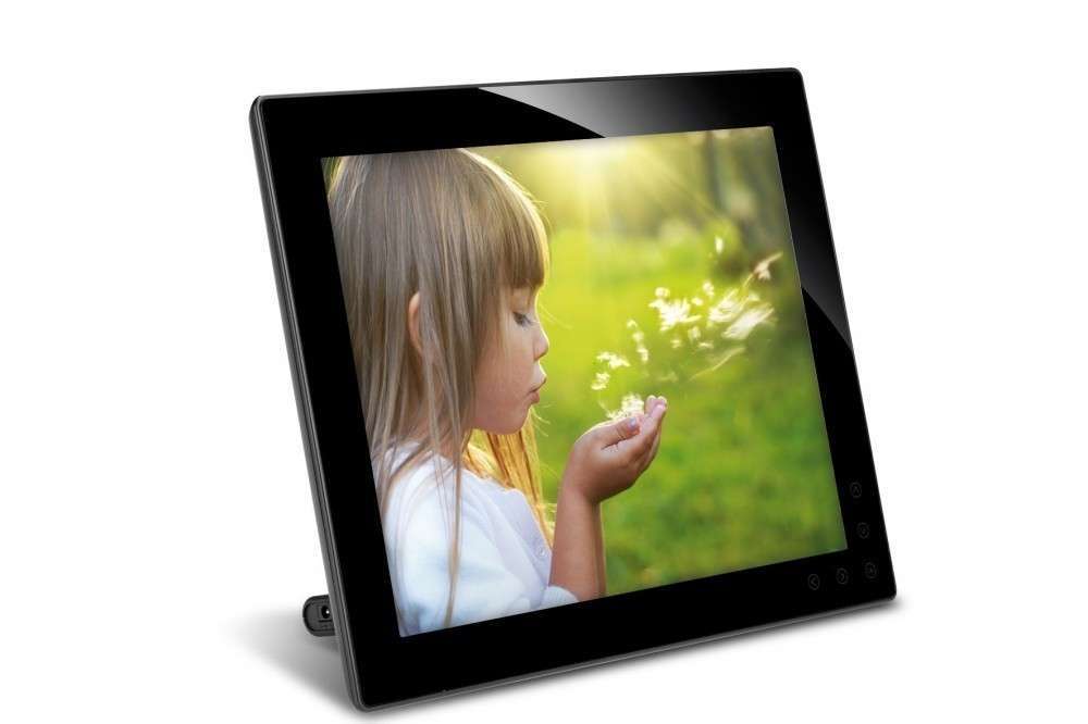 8  fekete digitális képkeret fotó, illusztráció : AF5089MS