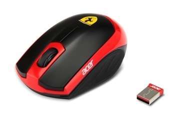 Acer Ferrari motion vezeték nélküli lézer egér PNR 1 év fotó, illusztráció : AFERRARIWLESSMOUSE