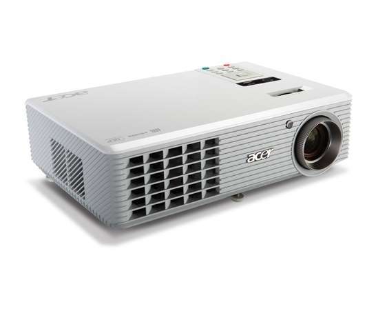 Acer H5360 Blue-ray nVidia 3D projektor WXGA 1280x720 2500 lumen 3200:1 HDMI PN fotó, illusztráció : AH5360BD