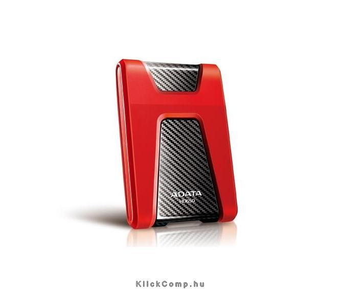 1TB külső HDD 2,5  USB3.0 piros ütésálló HD650 winchester fotó, illusztráció : AHD650-1TU3-CRD
