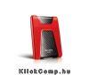1TB külső HDD 2,5" USB3.0 piros ütésálló HD650 winchester
