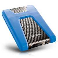 2TB külső HDD 2,5" USB3.1 ütésálló kék ADATA AHD650 külső winchester                                                                                                                                    