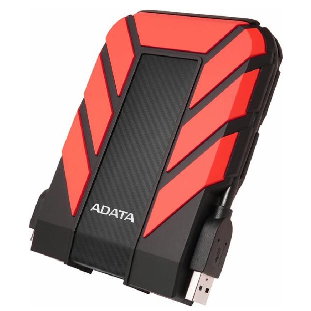 1TB külső HDD 2,5  USB3.1 ütés és vízálló piros ADATA AHD710P külső winchester fotó, illusztráció : AHD710P-1TU31-CRD