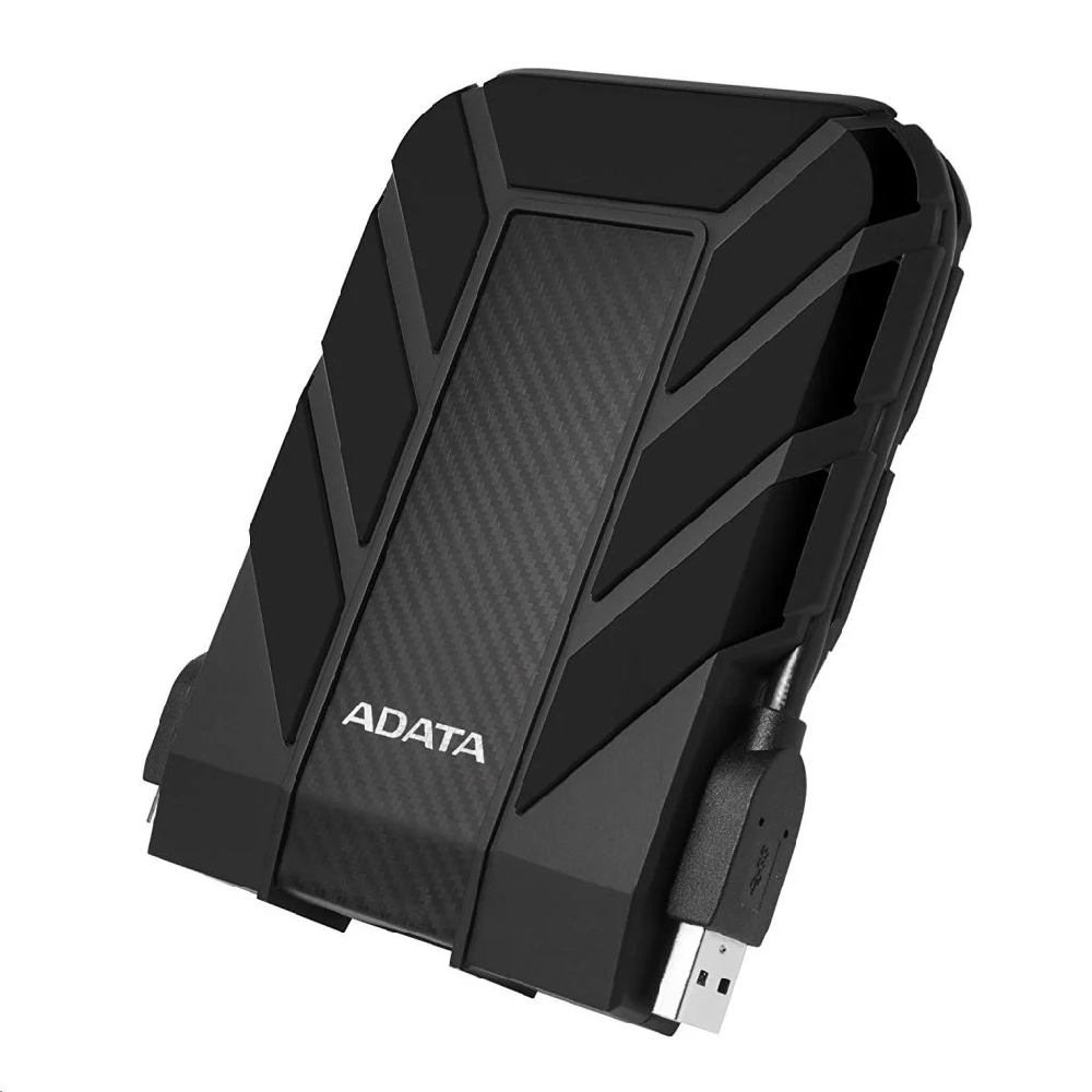 2TB külső HDD 2,5  USB3.1 ütés és vízálló fekete külső winchester ADATA AHD710P fotó, illusztráció : AHD710P-2TU31-CBK