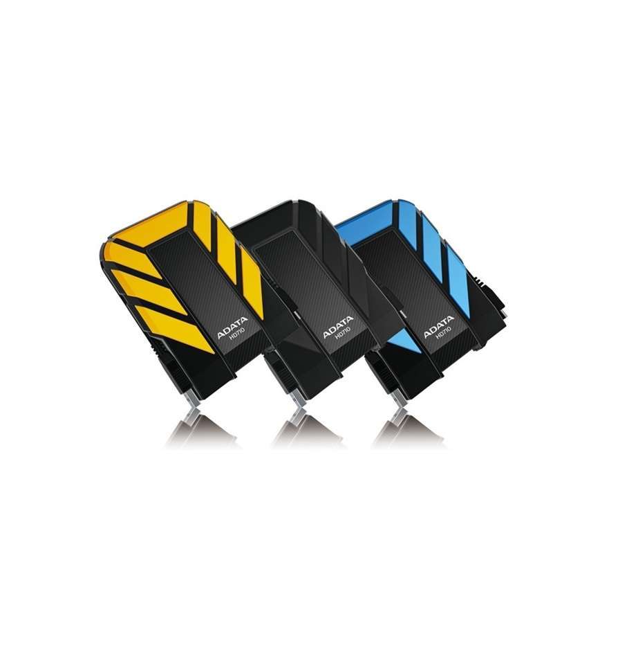 1TB külső HDD 2,5  USB3.0 fekete ütés és vízálló HD710 winchester fotó, illusztráció : AHD710-1TU3-CBK