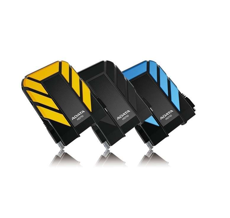 1TB külső HDD 2,5  USB3.0 kék ütés és vízálló HD710 winchester fotó, illusztráció : AHD710-1TU3-CBL