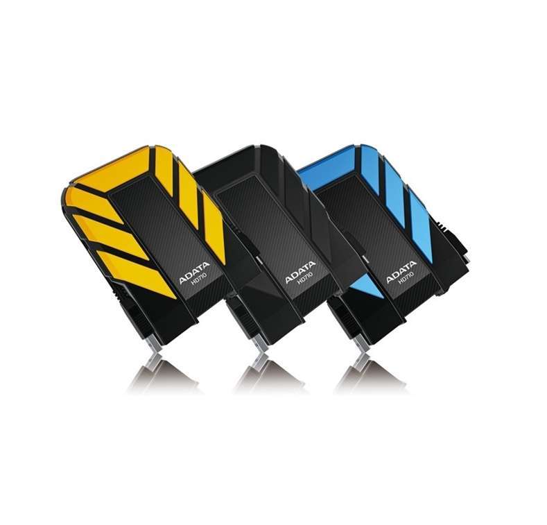 500GB külső HDD 2,5  USB3.0 fekete ütés és vízálló HD710 winchester fotó, illusztráció : AHD710-500GU3-CBK