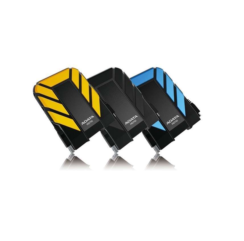 500GB külső HDD 2,5  USB3.0 sárga ütés és vízálló HD710 winchester fotó, illusztráció : AHD710-500GU3-CYL