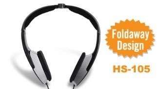 összecsukható mikrofonos fejhallg A4Tech fotó, illusztráció : AHS105