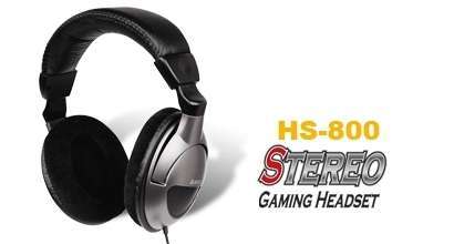 Gaming fejhallgató+mikrofon A4Tech fotó, illusztráció : AHS800