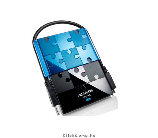500GB külső HDD 2,5  USB3.0 Fekete-Kék HV610 winchester fotó, illusztráció : AHV610-500GU3-CBKBL