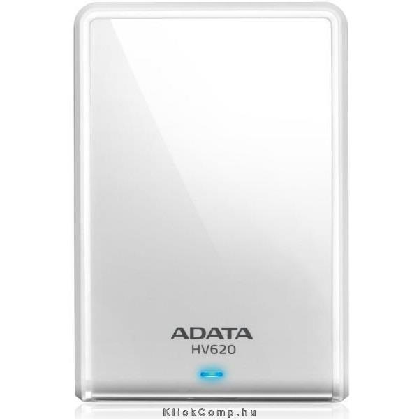 1TB  külső HDD 2.5  USB3.0 5400rpm 8MB Classic Fehér, ADATA HV620 fotó, illusztráció : AHV620-1TU3-CWH