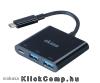 USB3.1C - 2db USB3.0A HUB és USB3.1C