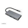 Dock station Type-C Akasa USB Type-C 9in1 dock AK-CBCA21-18BK Technikai adatok