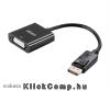 Displayport - DVI adapter Akasa AK-CBDP05-20BK AK-CBDP05-20BK Technikai adatok
